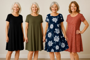 Best swing dresses for women over 50