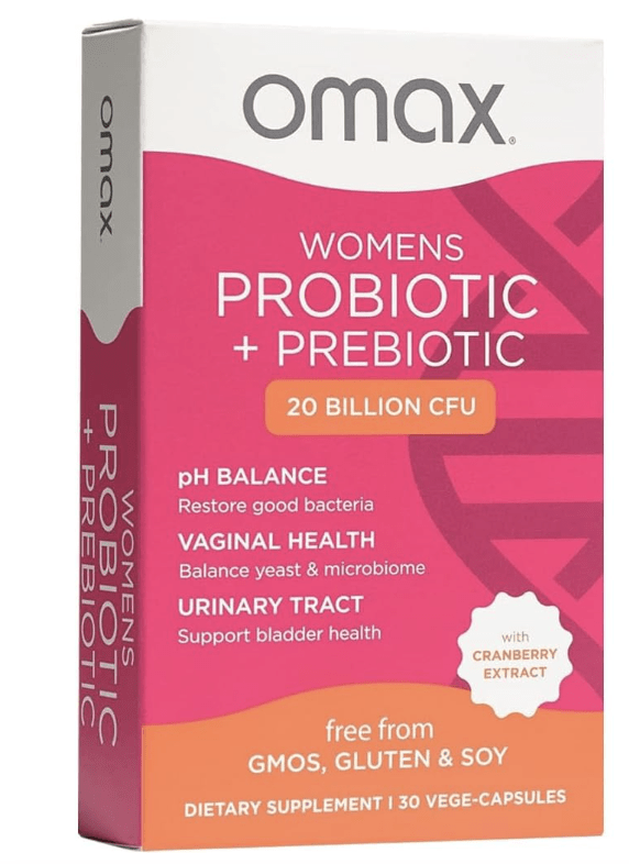 Omax Women’s Probiotic + Cranberry