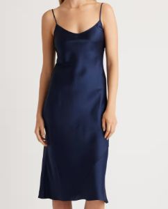 Quince Washable Silk Slip Dress