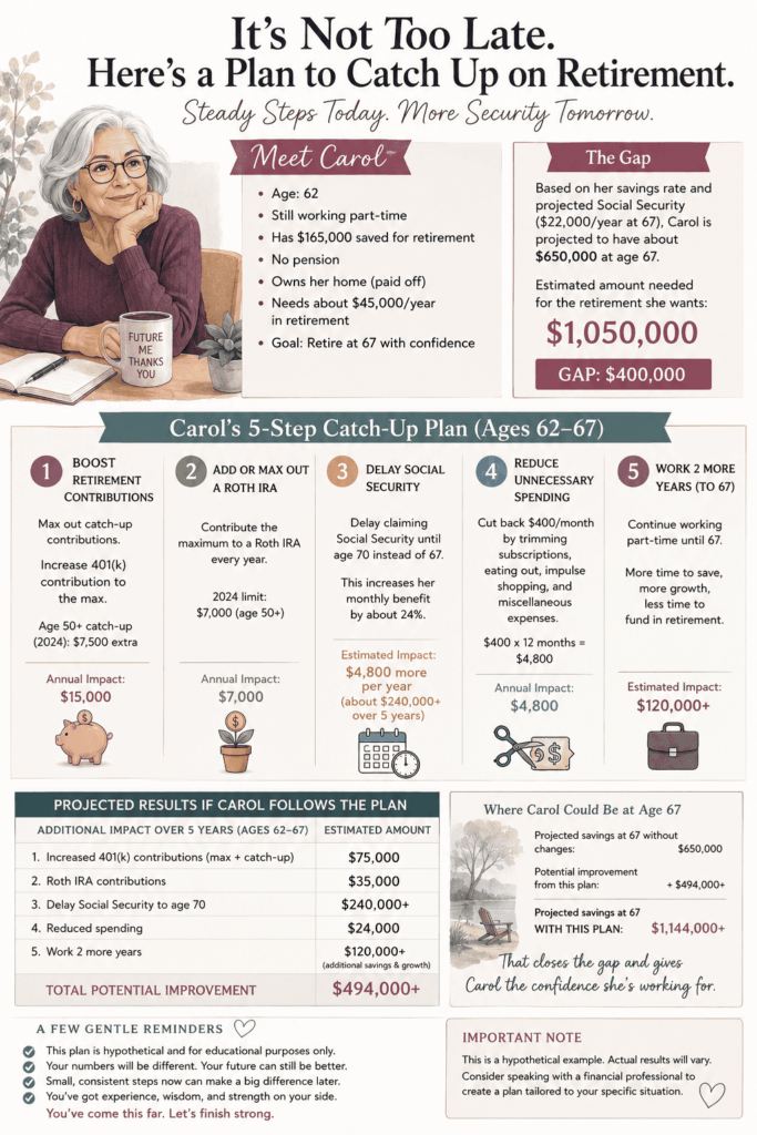 Trying to catch up on retirement