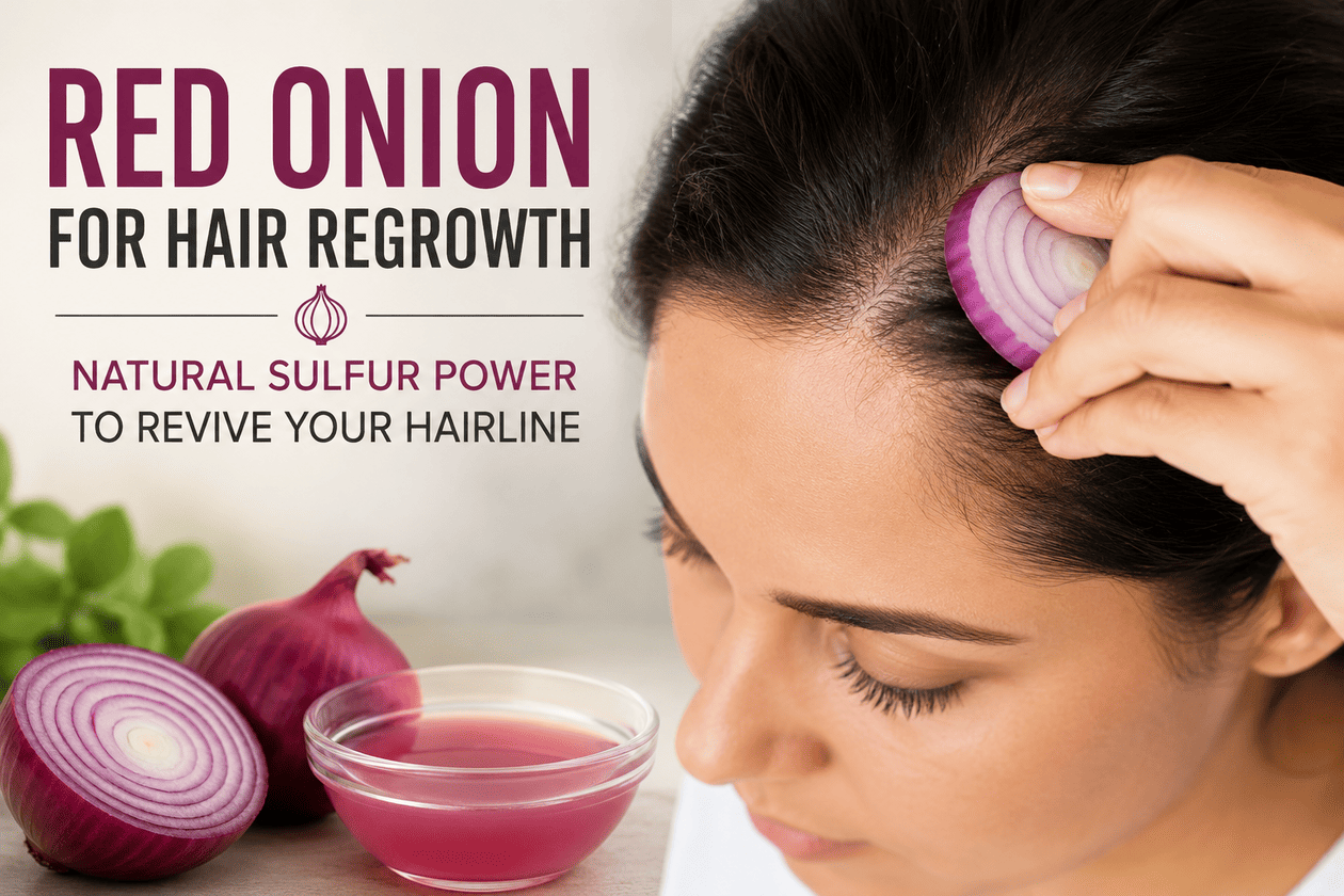 Can Rubbing a Red Onion on Your Hairline Help Regrow Hair_