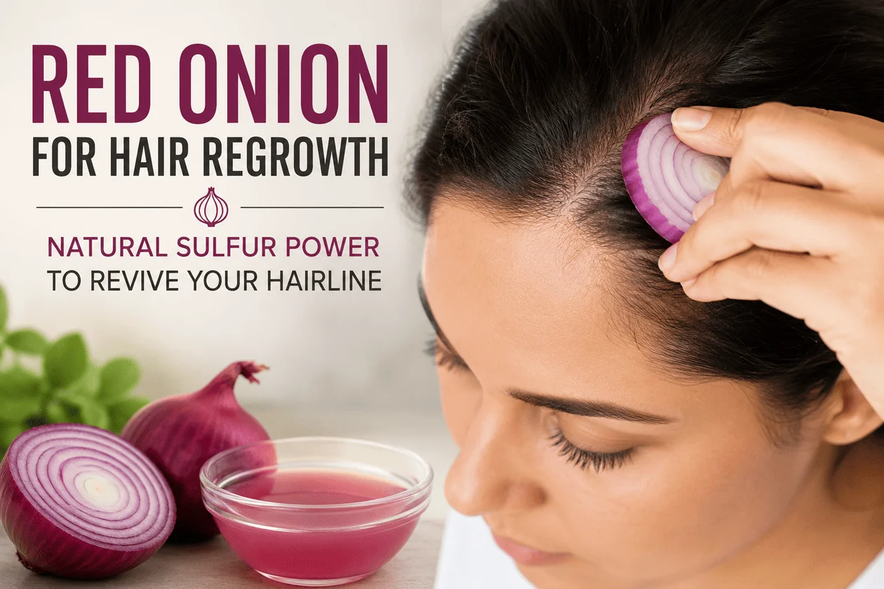 Can Rubbing a Red Onion on Your Hairline Help Regrow Hair_