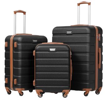 Coolife Luggage 3 Piece Set