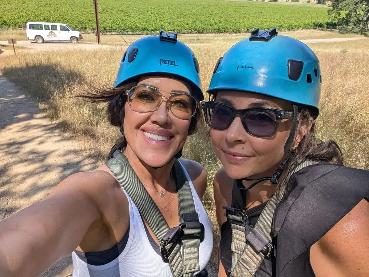 Ziplining at Margarita Adventures