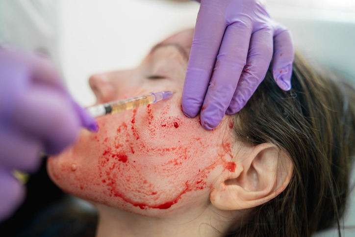 Platelet-Rich Plasma Facial procedure