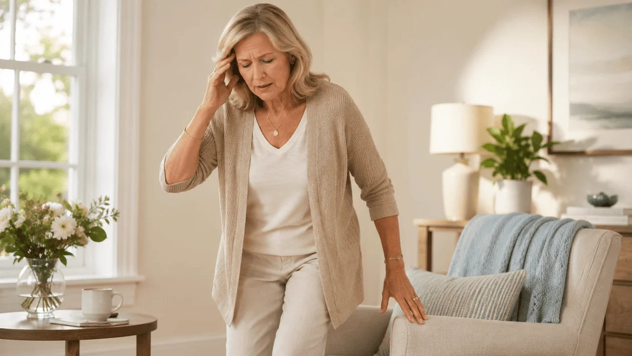 Why Do I Get Dizzy When I Stand Up? What Women Over 50 Need to Know About Orthostatic Hypotension