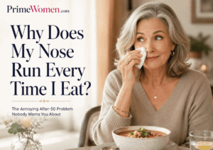 Why does my nose run every time I eat?