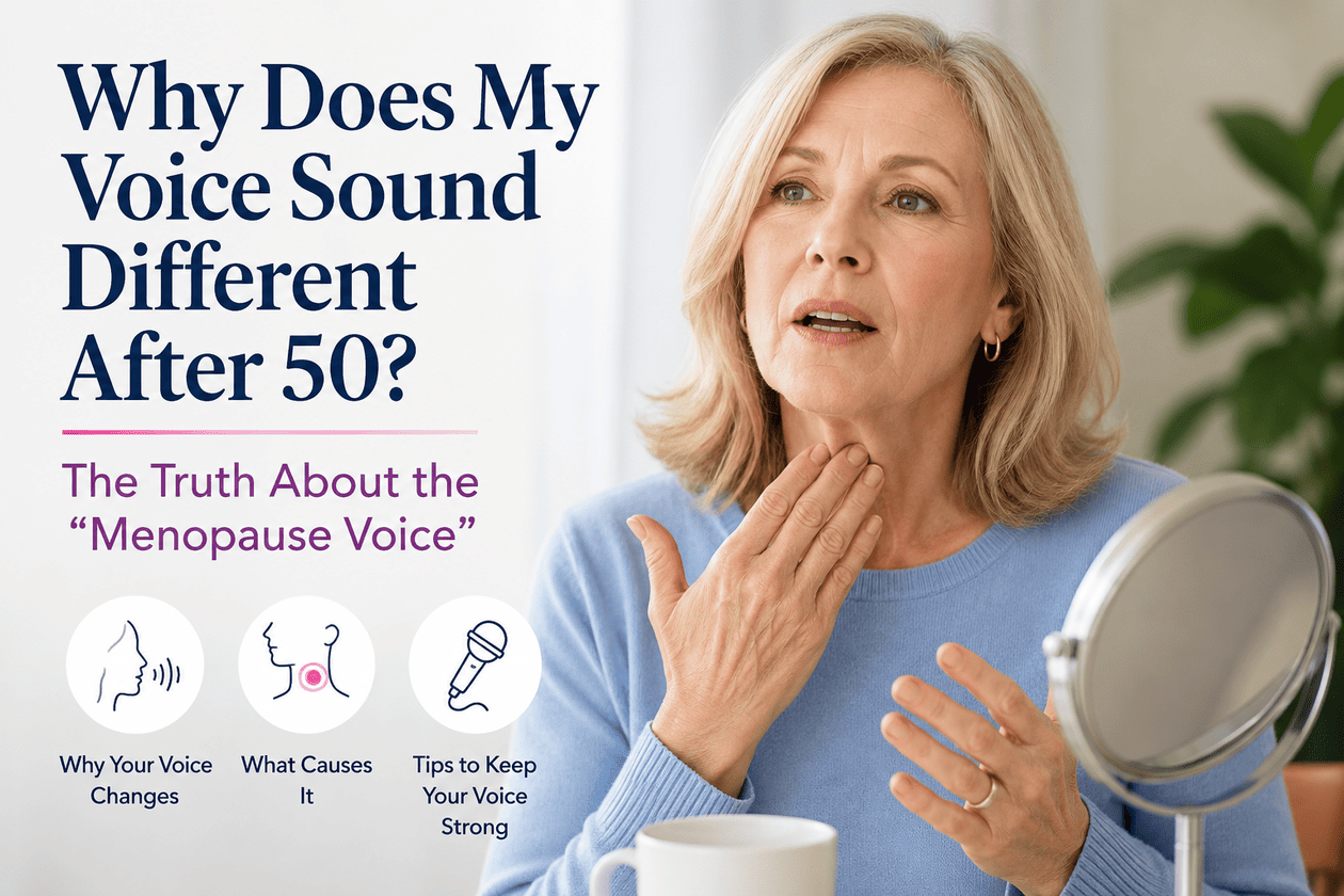 Why does my voice sound different?