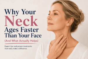 Why does your neck age faster than your face