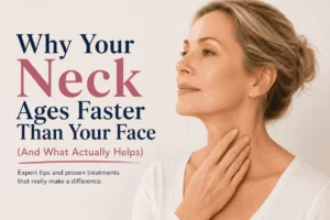 Why does your neck age faster than your face