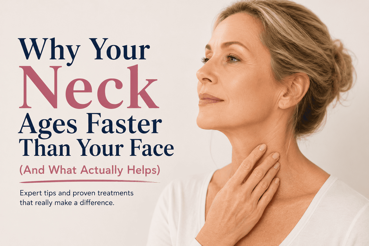 Why does your neck age faster than your face