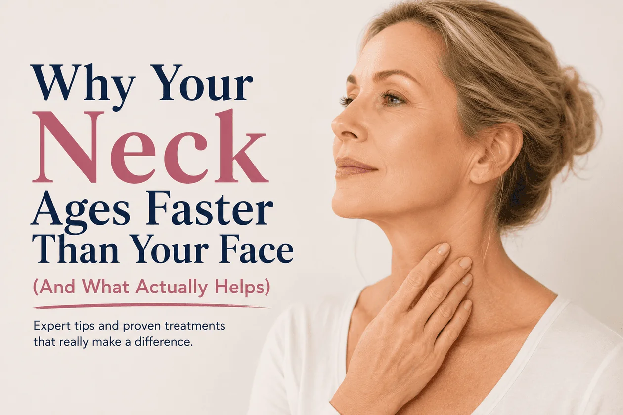 Why does your neck age faster than your face