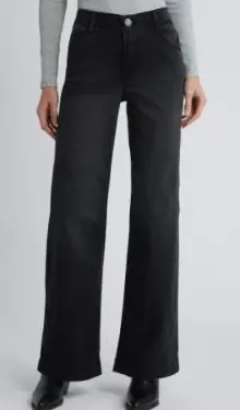 Wit & Wisdom Sam High Waist Wide Leg Jean