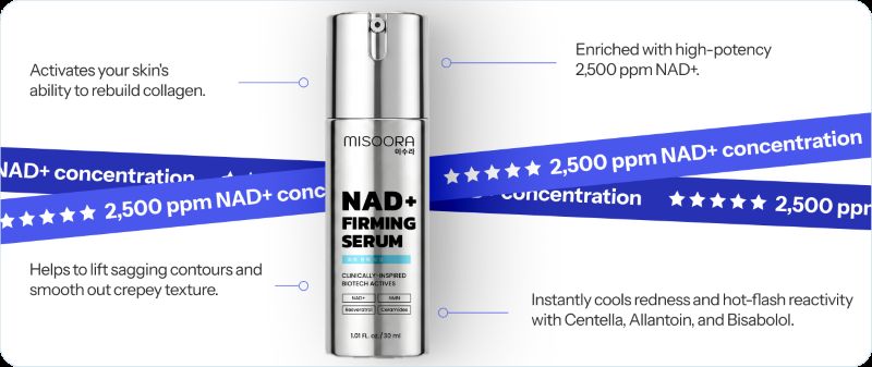 MISOORA NAD+ Skin Firming Serum