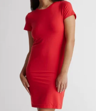 Quince Tencel Jersey T-Shirt Dress