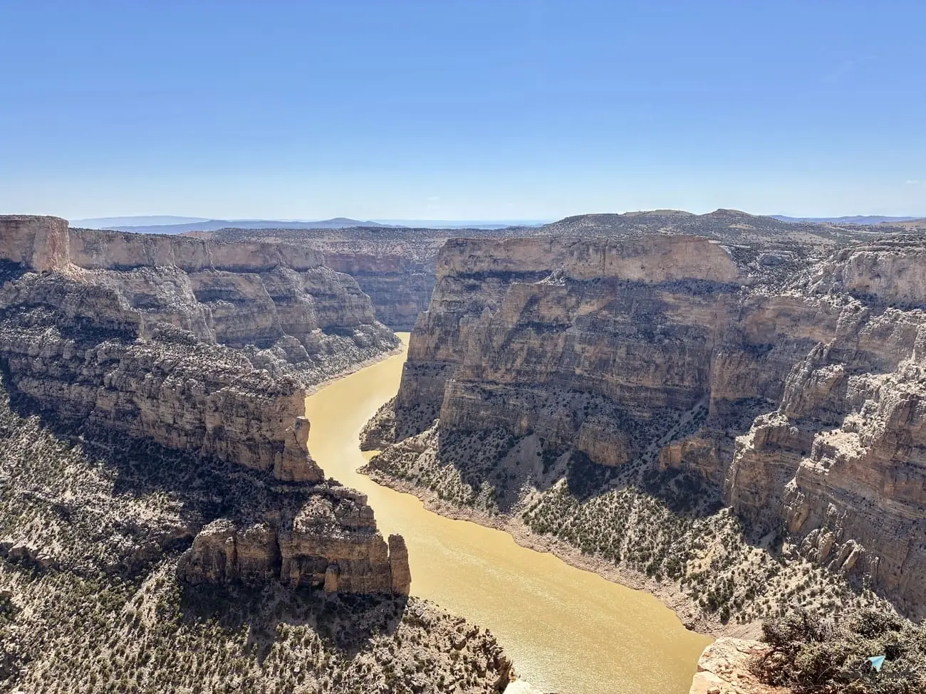 Devils Canyon Overlook in Bighorn Canyon National Recreation Area