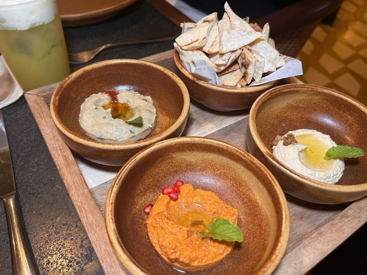 Lebanese Food at Xcaret Arte